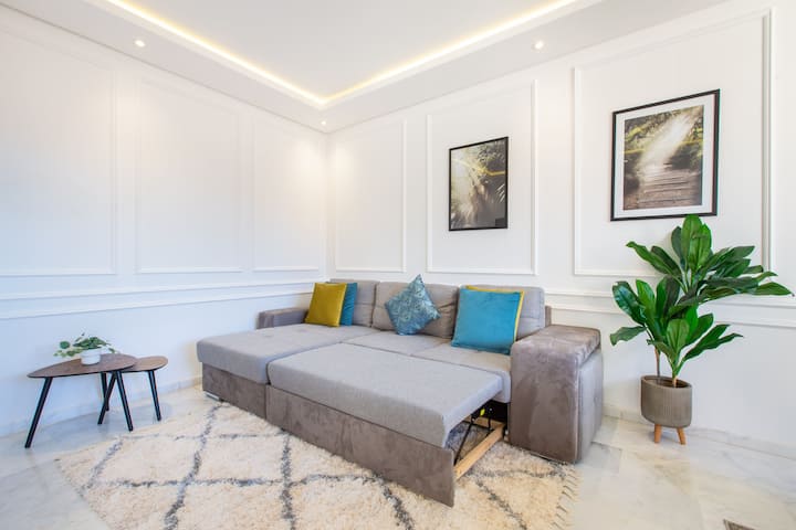 HALAAL TRAVELS Location appartement luxe gueliz marrakech 6a0